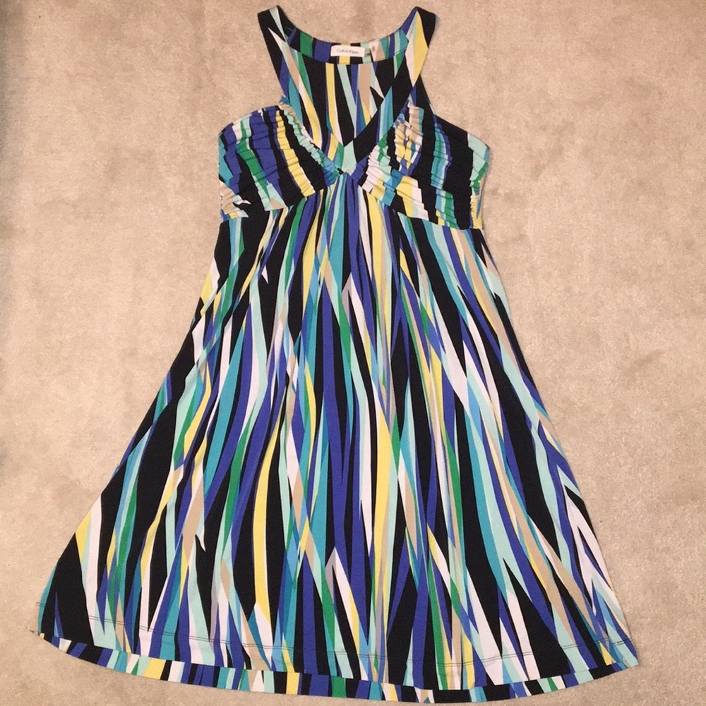 Multi-color Calvin Klein dress